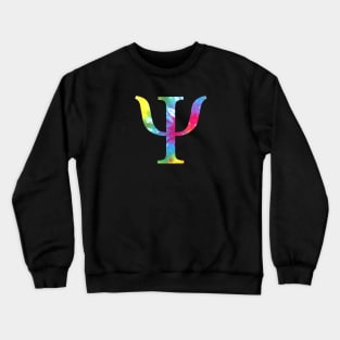 Tie Dye Psi Crewneck Sweatshirt